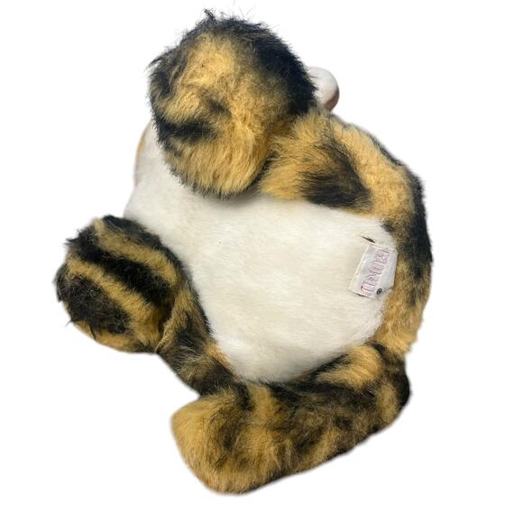 Vintage 1982 Gund Tamba Tiger Cub Kitten Cat Plush Stuffed Animal 9” Glass Eyes - Picture 5 of 13